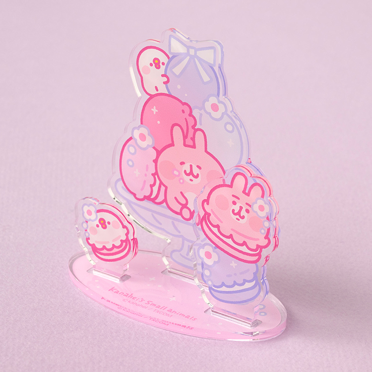 カナヘイの小動物 ゆるっとストア ゆるっとマカロン アクリルスタンド