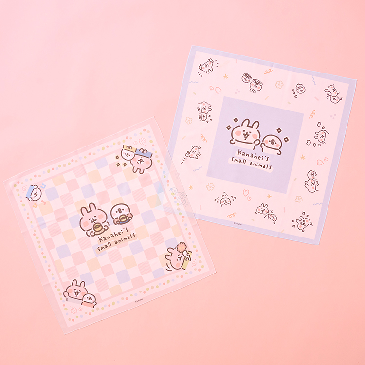 カナヘイの小動物　ゆるっとストア ゆるっとほっこりフェア　ソフトに伝わるスタンプ日和　バンダナ