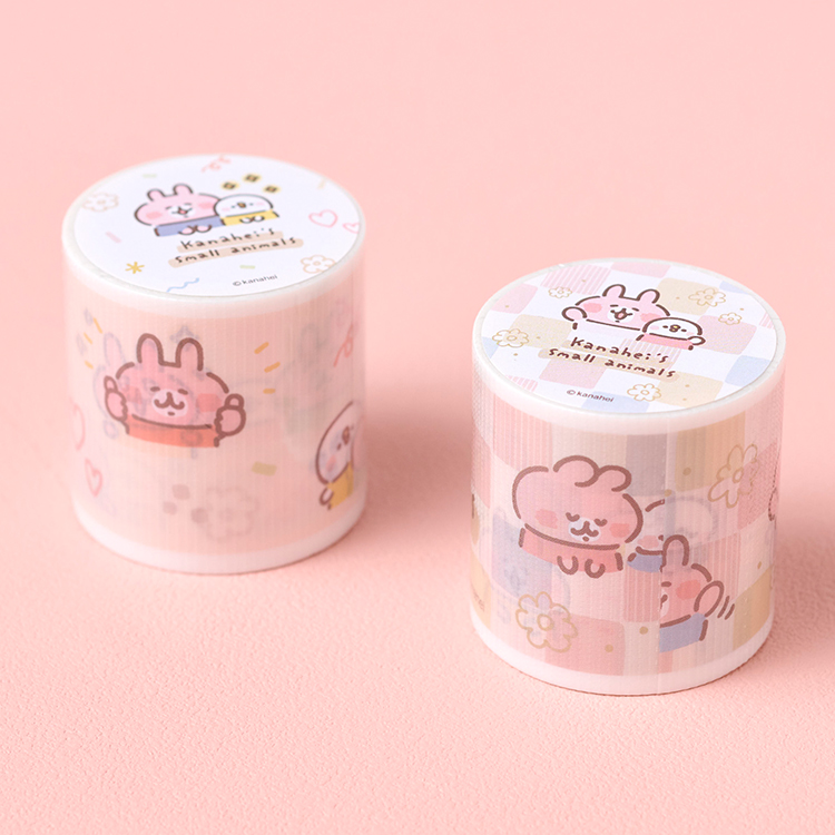 カナヘイの小動物　ゆるっとストア ゆるっとほっこりフェア　ソフトに伝わるスタンプ日和　養生テープ