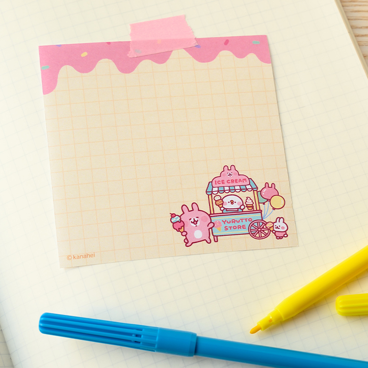 カナヘイ の小動物　ゆるっとストア 6周年アニバーサリーキャンペーン nalgene ブロックメモ