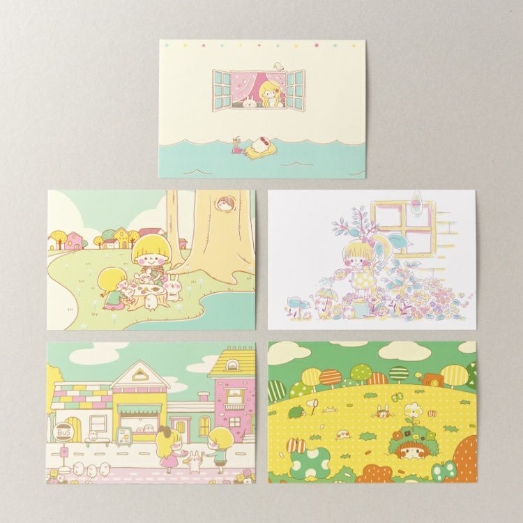 カナヘイの小動物】ポストカード5枚セット（No.9）053480 | カナヘイの  