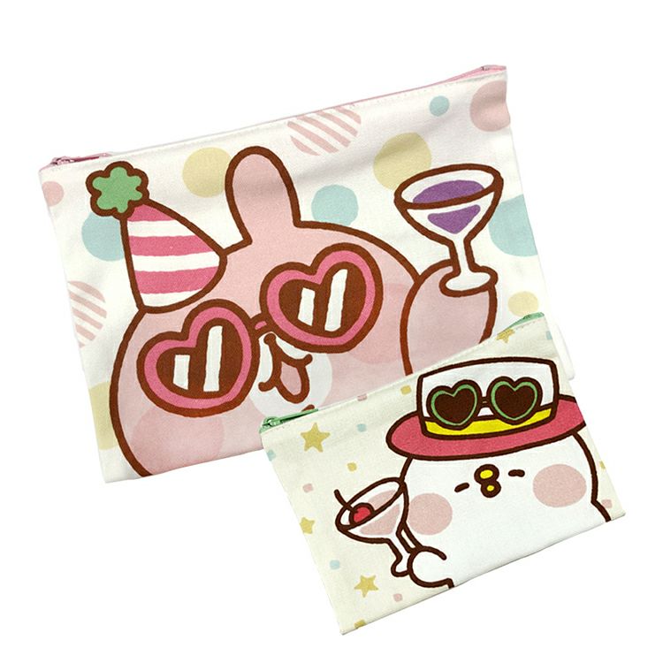 カナヘイの小動物 フラットポーチセット Party カナヘイの小動物 ゆるっとストア