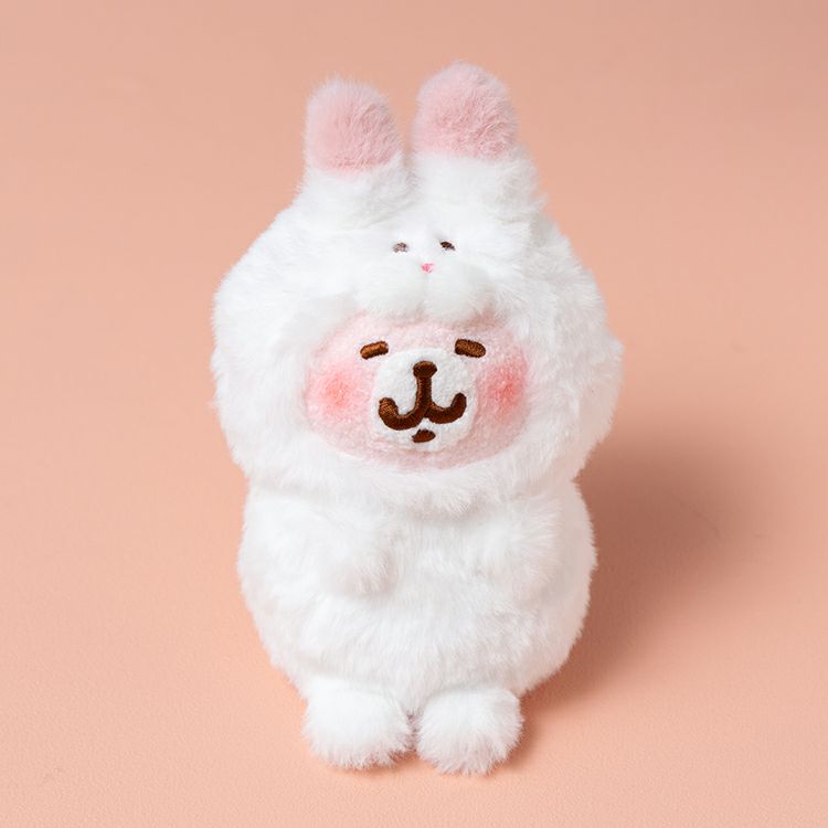 カナヘイの小動物】ぬいぐるみ（シロウサギ/うさぎ）K-9750 | カナヘイ